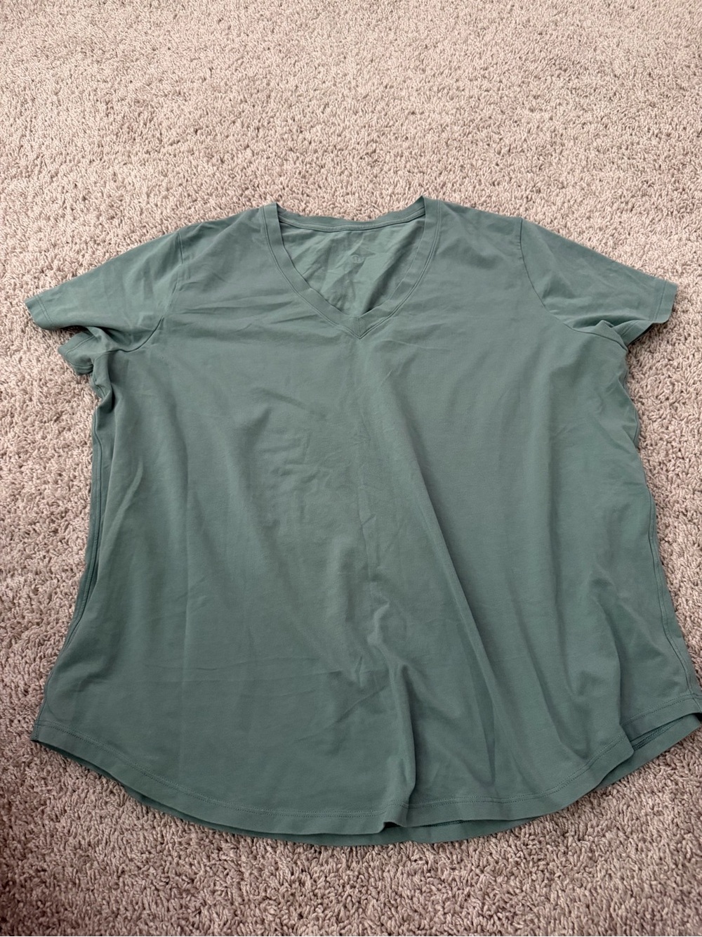 Lululemon Women’s V-Neck Short Sleeve Top - Sage Green